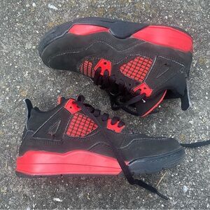 Jordan 4 Retro Red Thunder PreSchool
